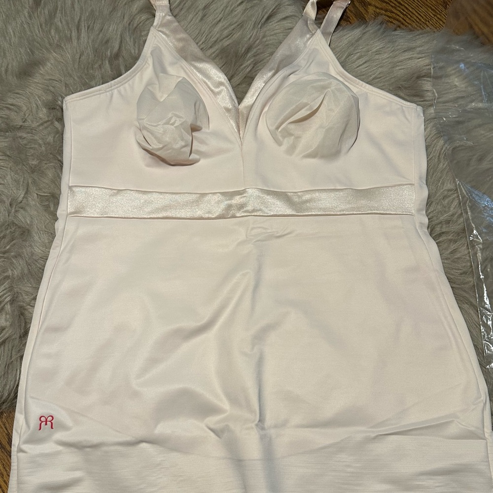 Ruby Ribbon Cream Athena Cami Size 40/NWT